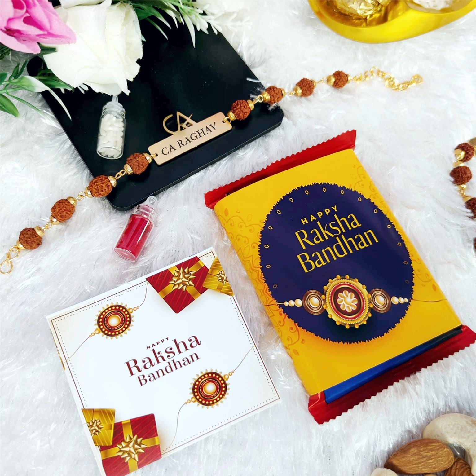 Personalized Rakhi Combo