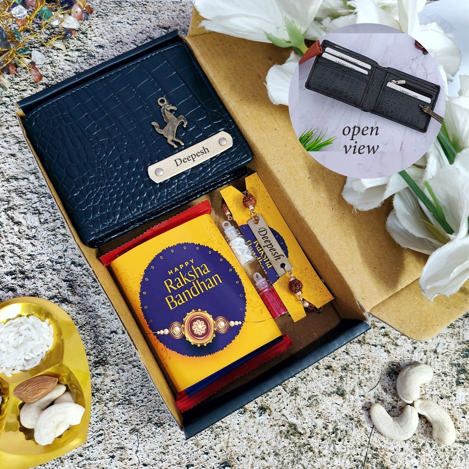 Rakhi Wallet Combo
