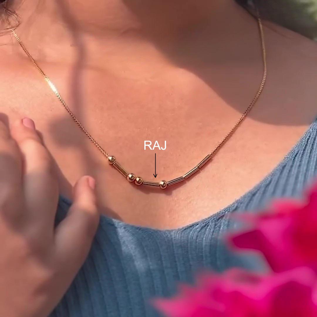 Morse Code Necklace