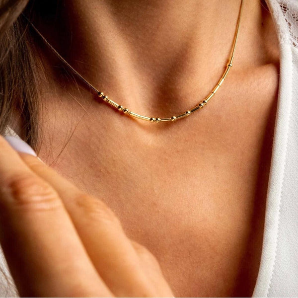 Morse Code Necklace