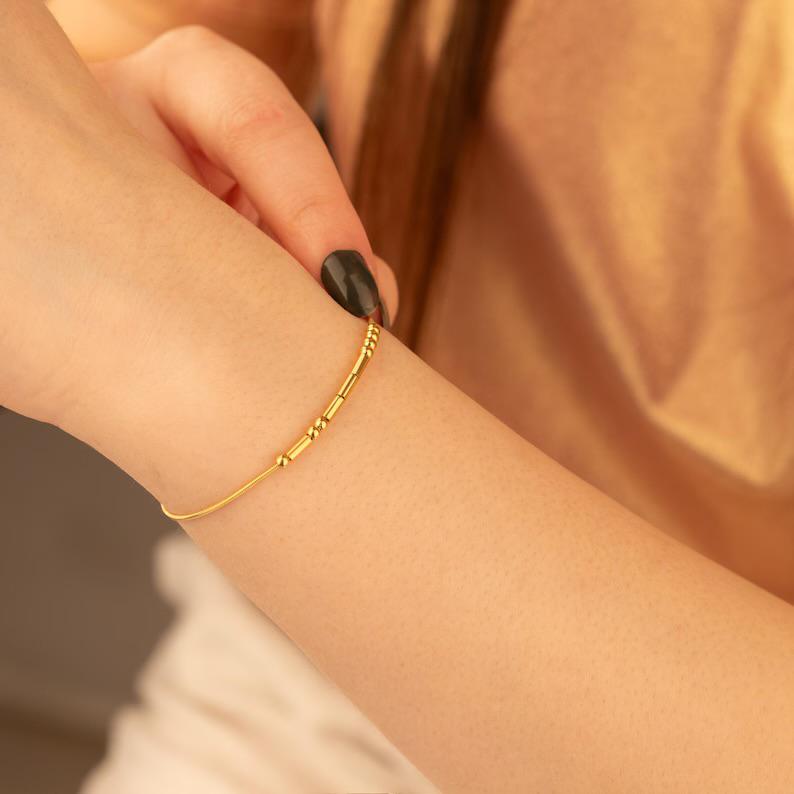 Morse Code Bracelet