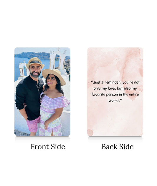 Personalized Wallet Card For Girlfriend | Boyfriend