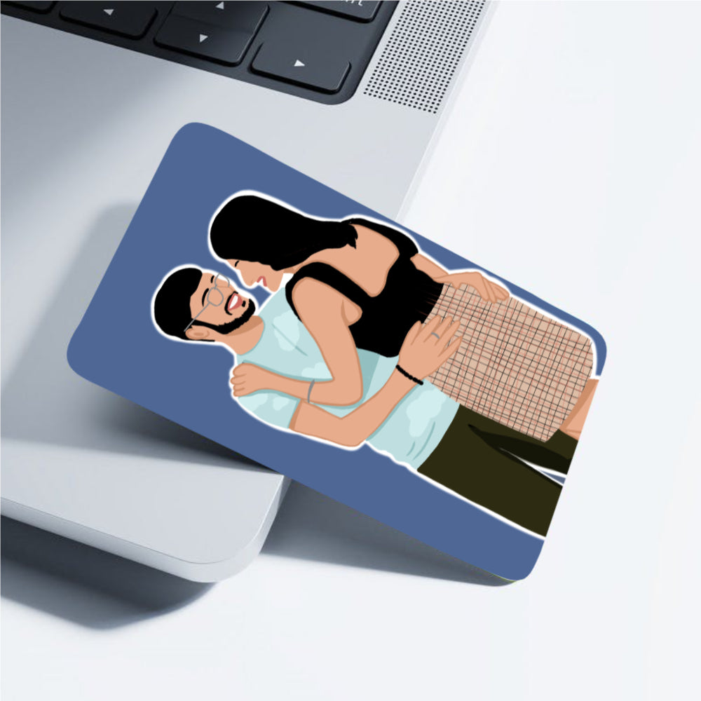 Minimal Illustration Wallet Card