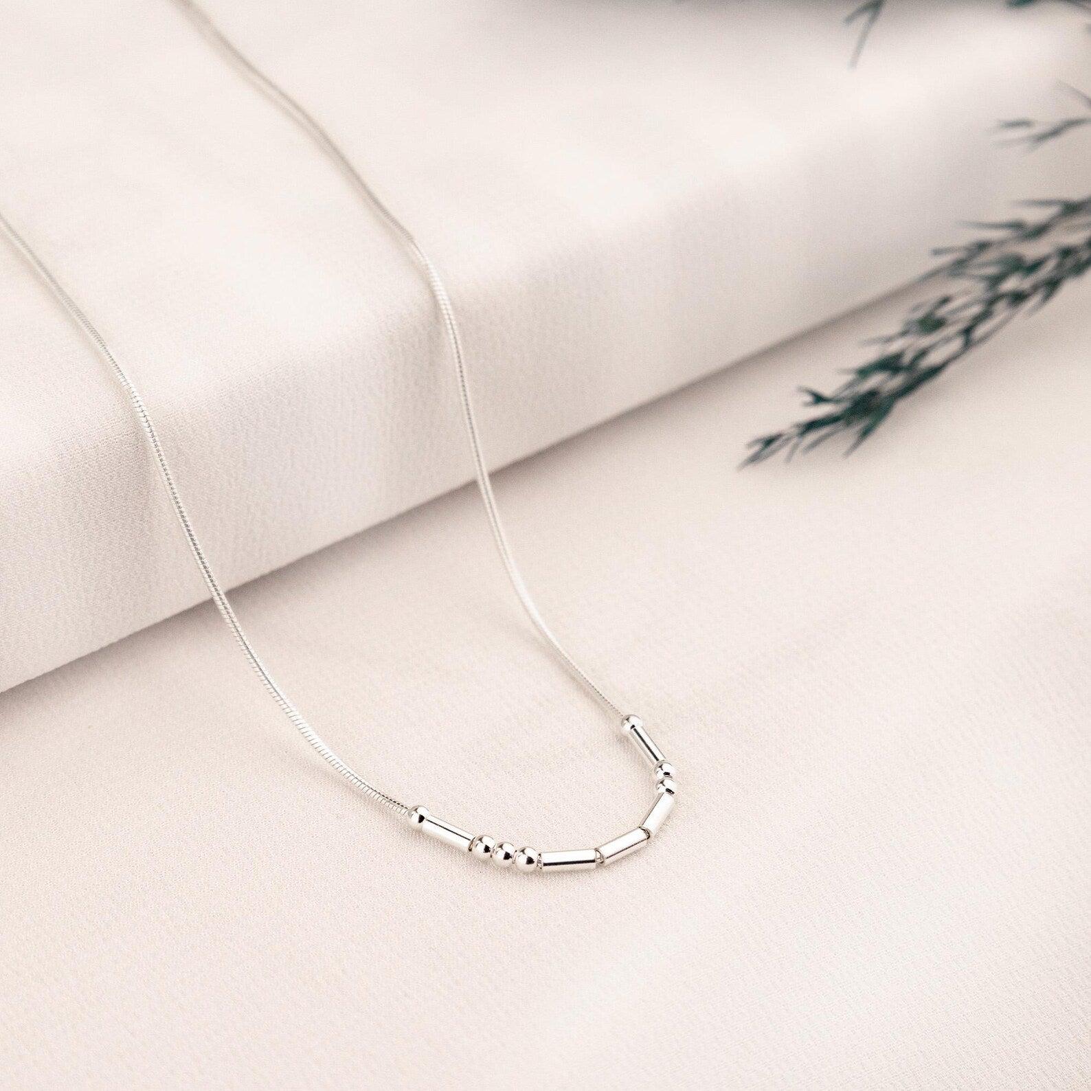 Morse Code Necklace