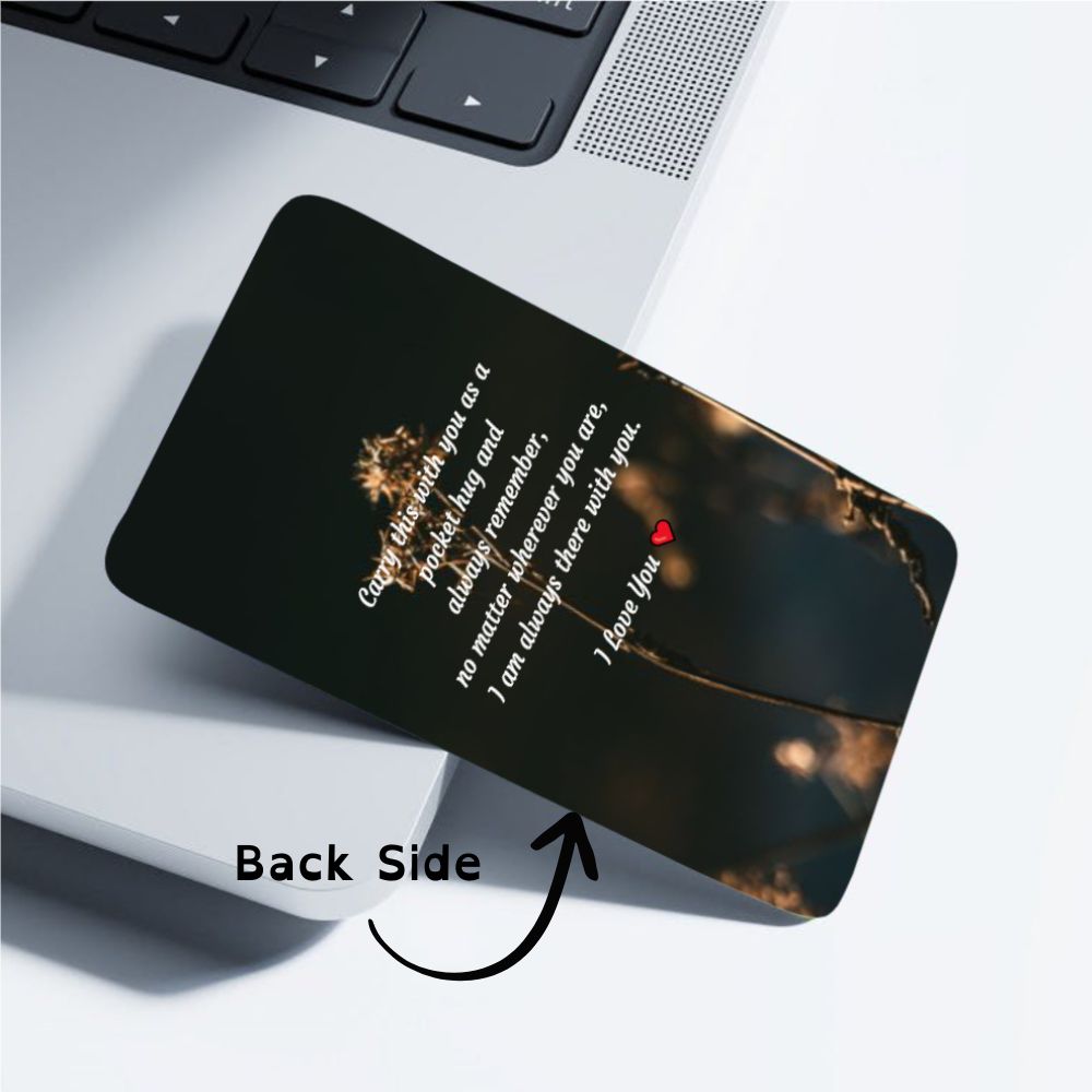 Photo Wallet Card (Message)
