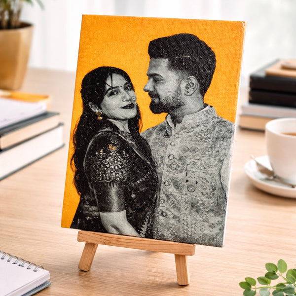 Personalized Monochromatic Portrait Standee