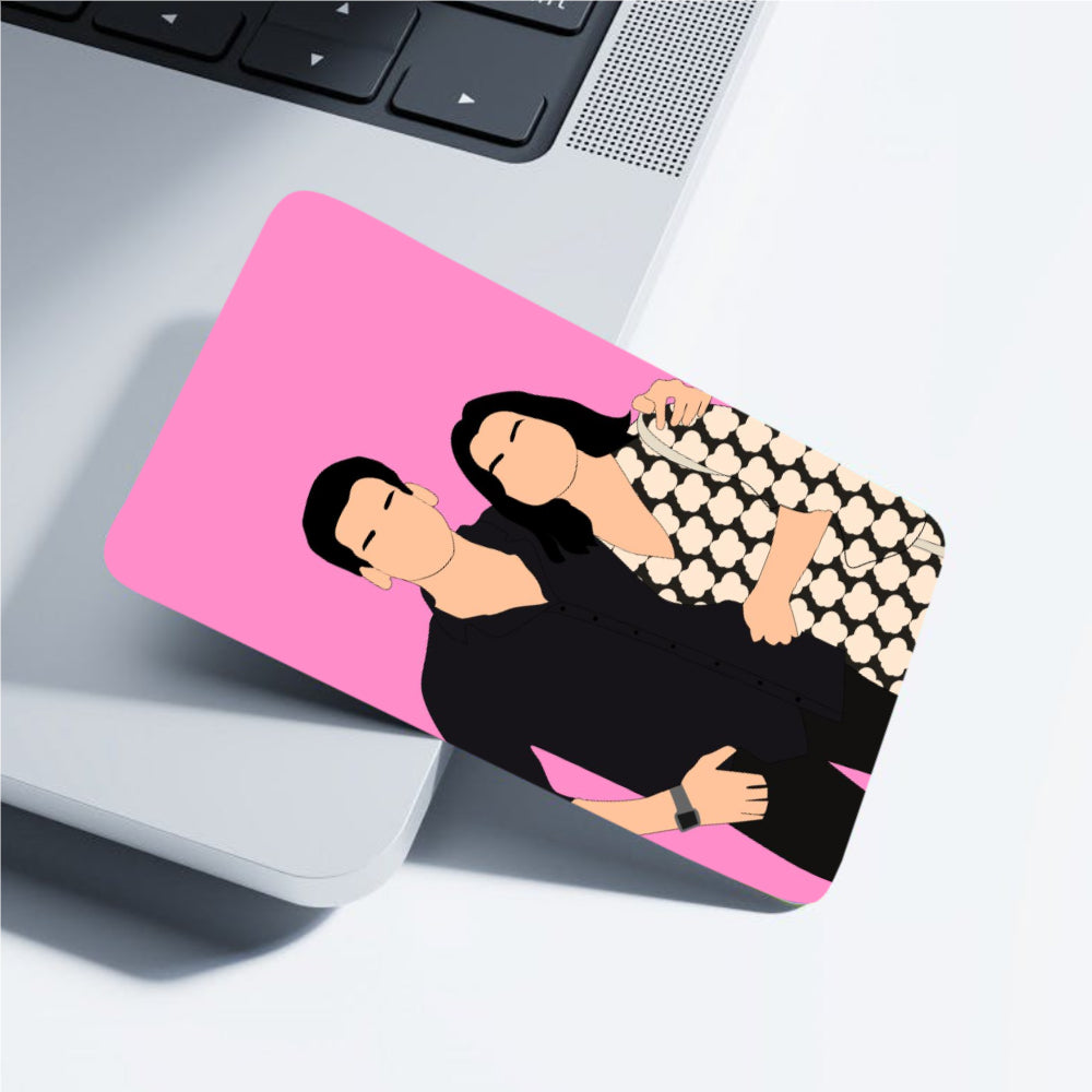 Minimal Illustration Wallet Card