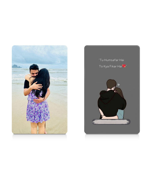 Personalized Doodle Photo Wallet Card