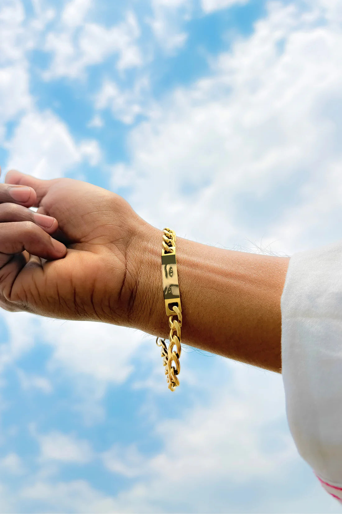 Eye Engraved Bracelet