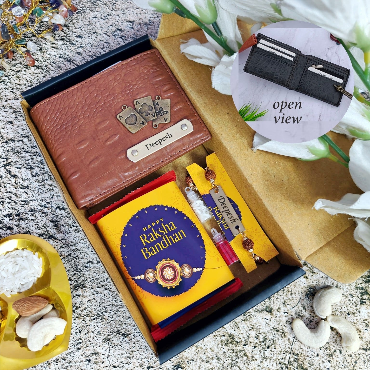 Rakhi Wallet Combo