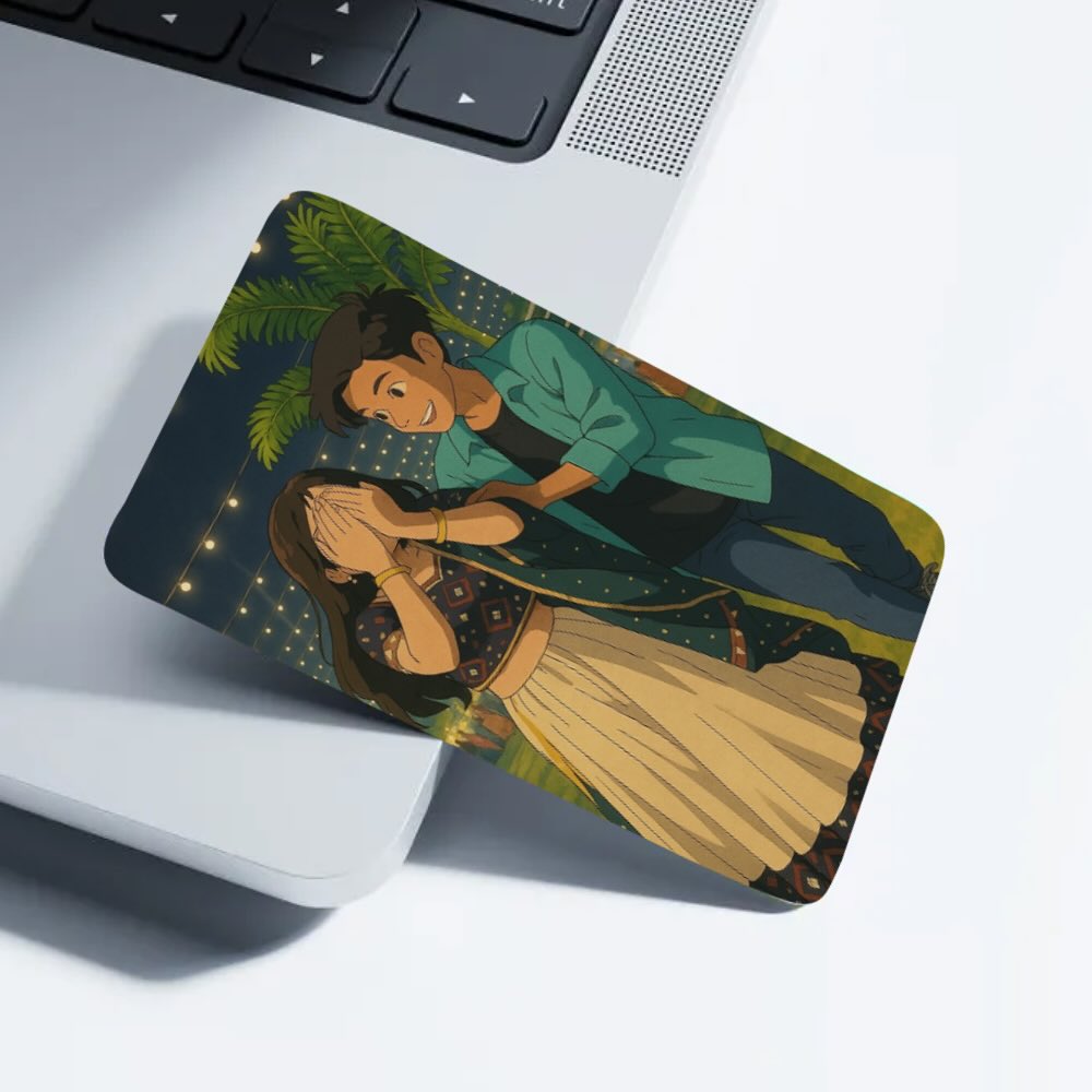 Ghibli Art Wallet Card