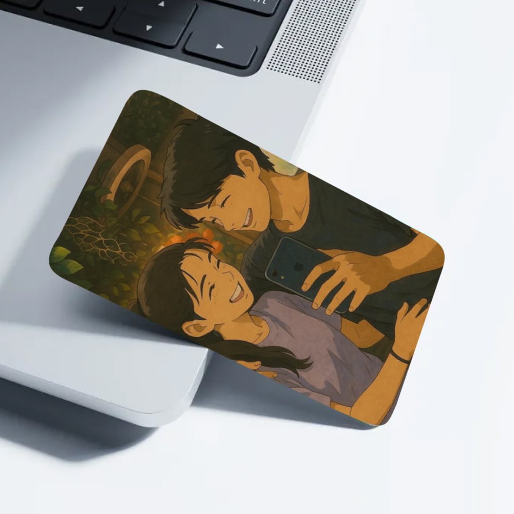 Ghibli Art Wallet Card