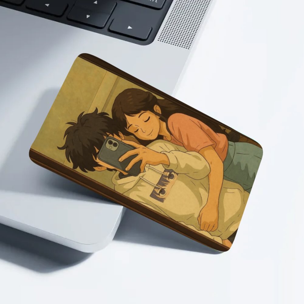 Ghibli Art Wallet Card