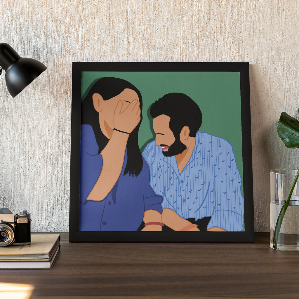 Illustration Photo Frame